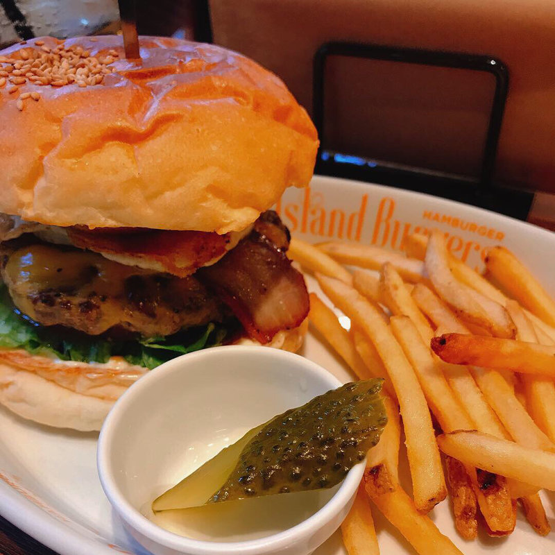 the アイランドバーガー(Island Burgers )