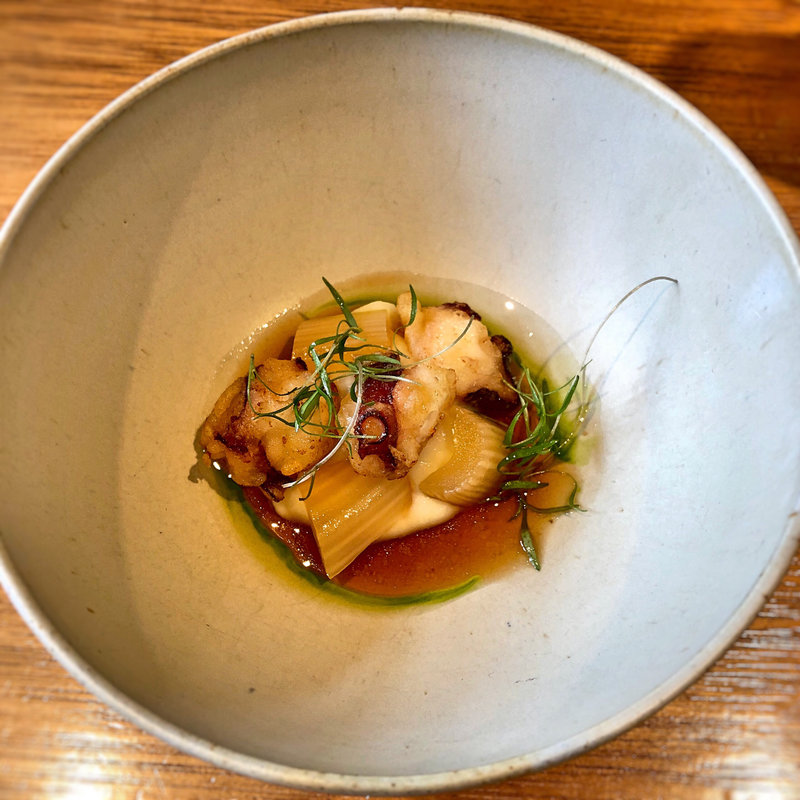 蛸とセロリ(コースメニュー)(DonBravo)