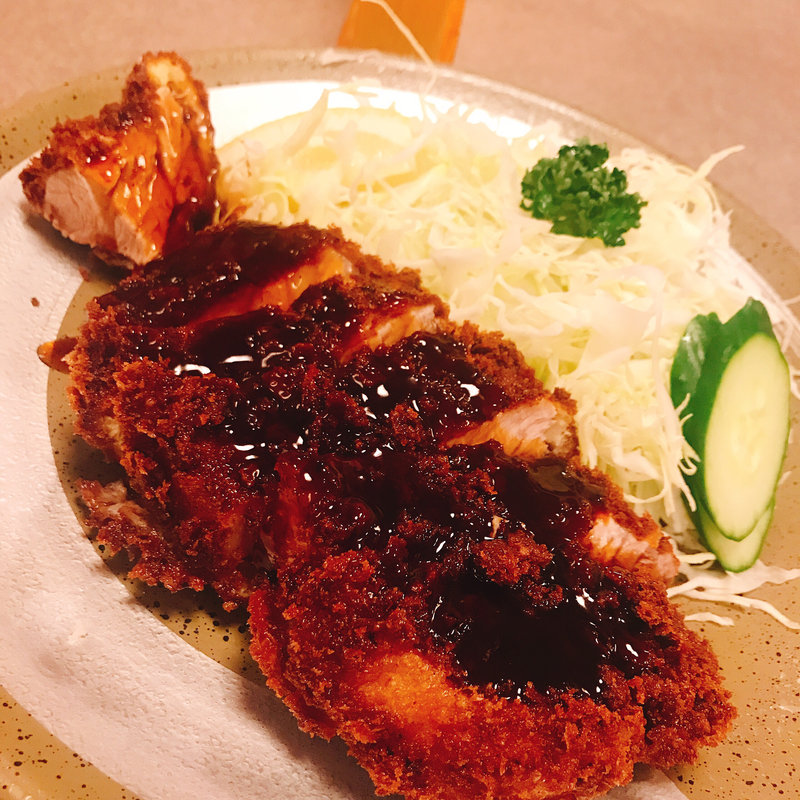 ロースカツ定食(味のとんかつ 丸一 （まるいち）)