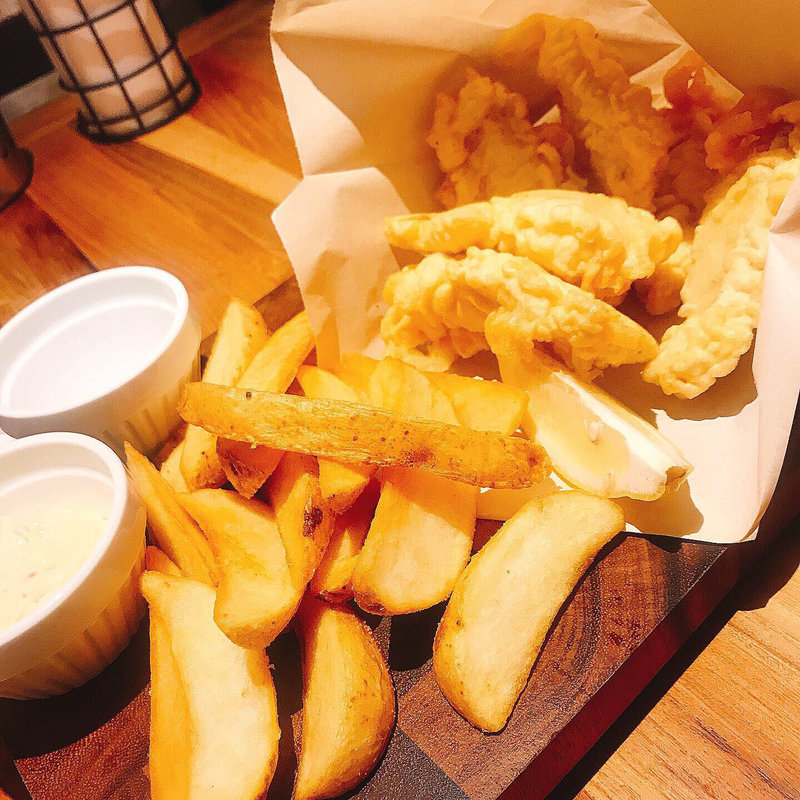 フィッシュ&チップス(nikanbashi burger bar)