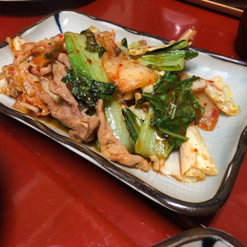 ブタキムチ(新京)