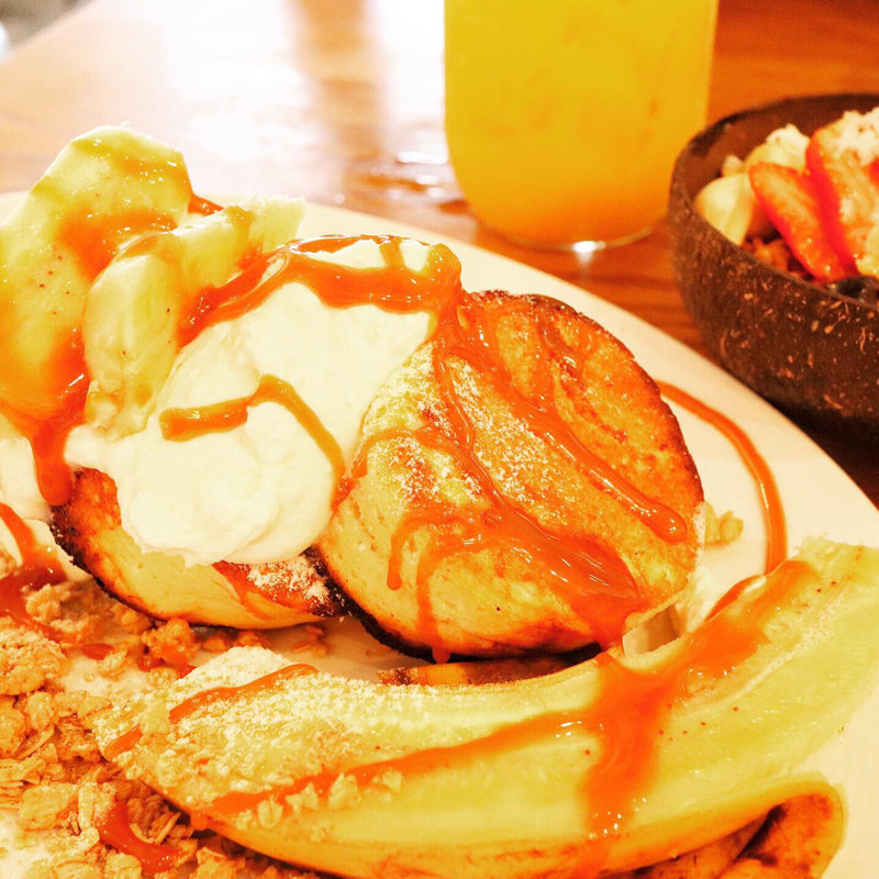 キャラメルバナナパンケーキ(サニーデイズ)