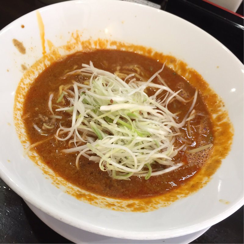 白胡麻タンタン麺(ちー坊のタンタン麺 阿波座店)