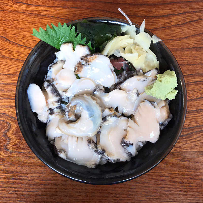 あわび丼(福よし （ふくよし）)