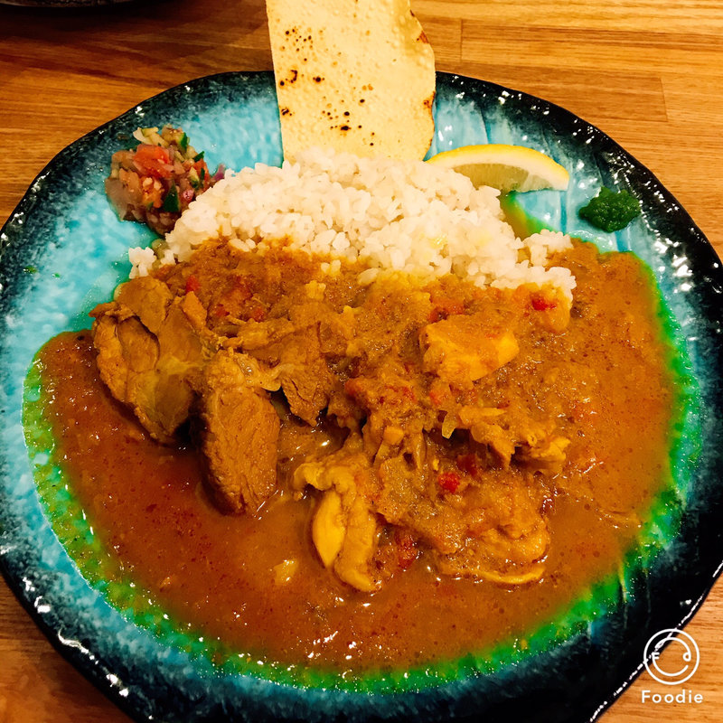 2種あいがけ(三宿スパイスカレー ガネック)