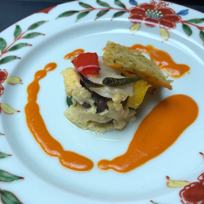 合肴 金目鯛重ね焼(四万温泉 積善館 （しまおんせん せきぜんかん）)