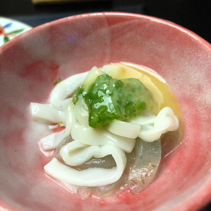 箸休 下仁田蒟蒻(四万温泉 積善館 （しまおんせん せきぜんかん）)