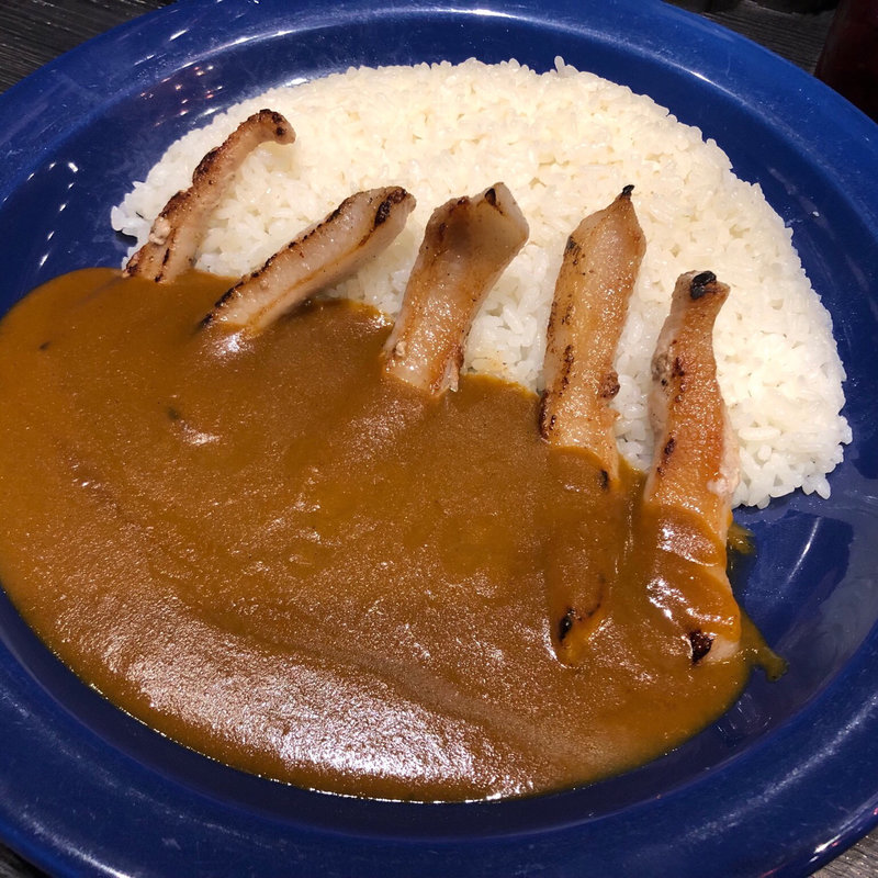 豚トロカレー(カレーショップ　ブルーノ　近鉄あべのハルカス)