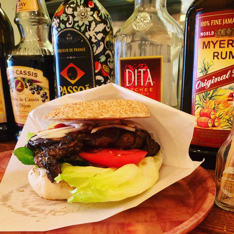 ジャークチキンバーガー(寺尾食堂 )