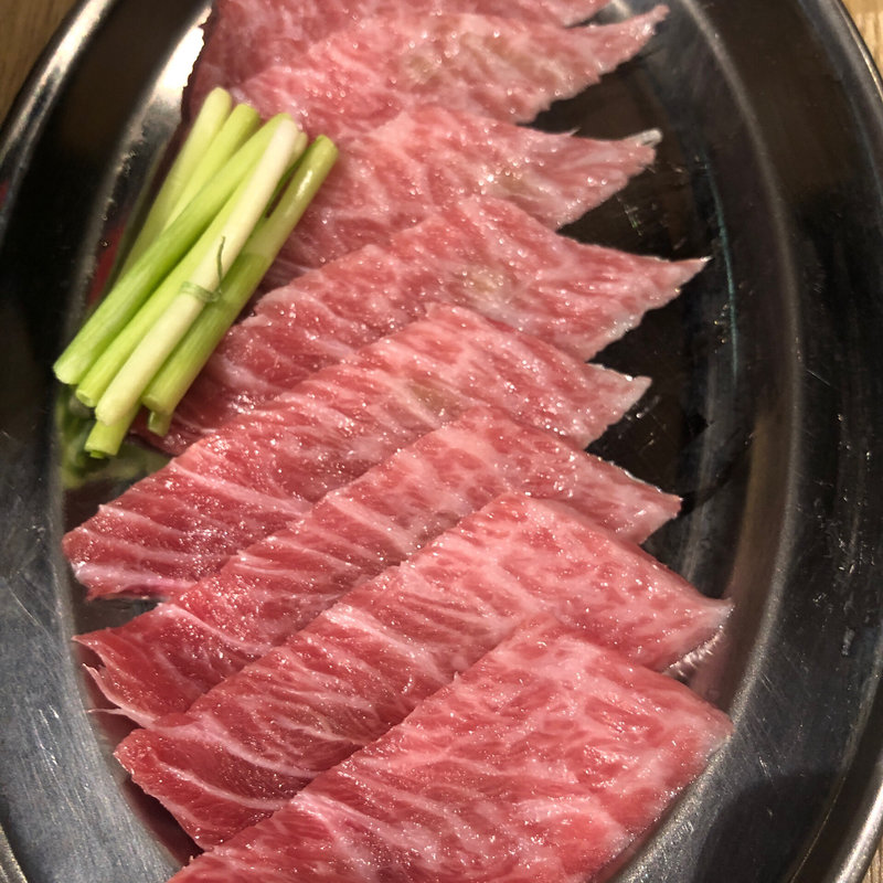 大トロの焼きしゃぶ(鮪のシマハラ)