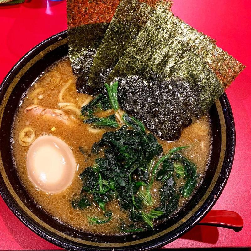 味玉ラーメン(並)(家系ラーメン 稲葉家  王道之印)