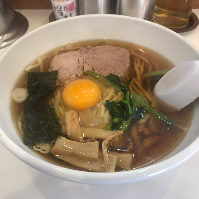 朝ラーメン(らぁめん しんじゅくほりうち 新橋店)