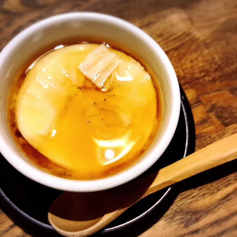 湯葉入り茶碗蒸し(水魚)