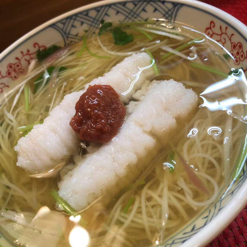 焼き鱧にゅうめん(峰屋 )