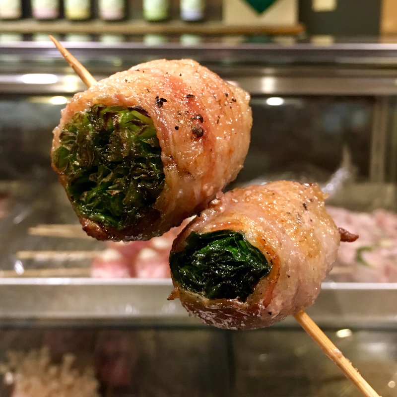 ニラ巻(焼鳥はなび)