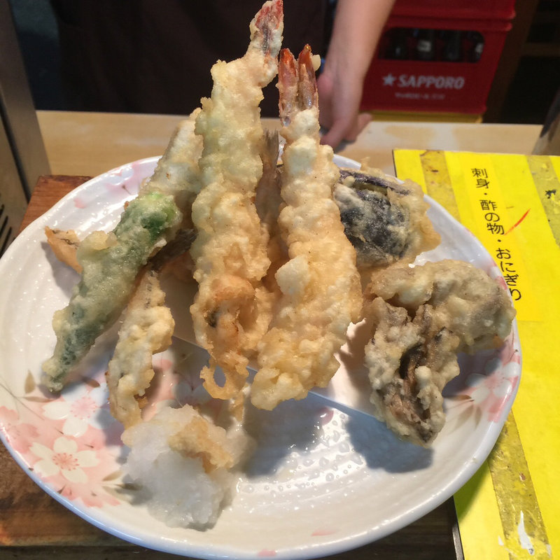 天ぷら盛り合わせ(春駒 駅前店)