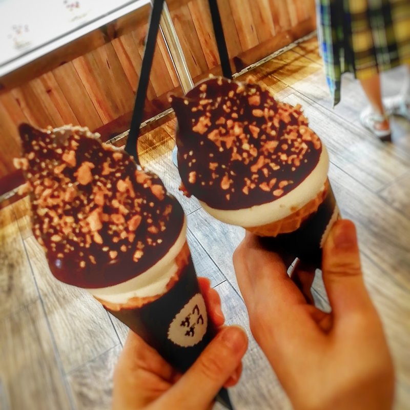 ザクザクソフト チョコディップ(クロッカンシュー ザクザク ルクア大阪店)