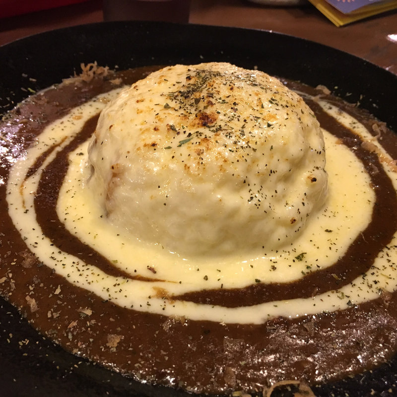 焼きチーズカレー(黒岩咖哩飯店)
