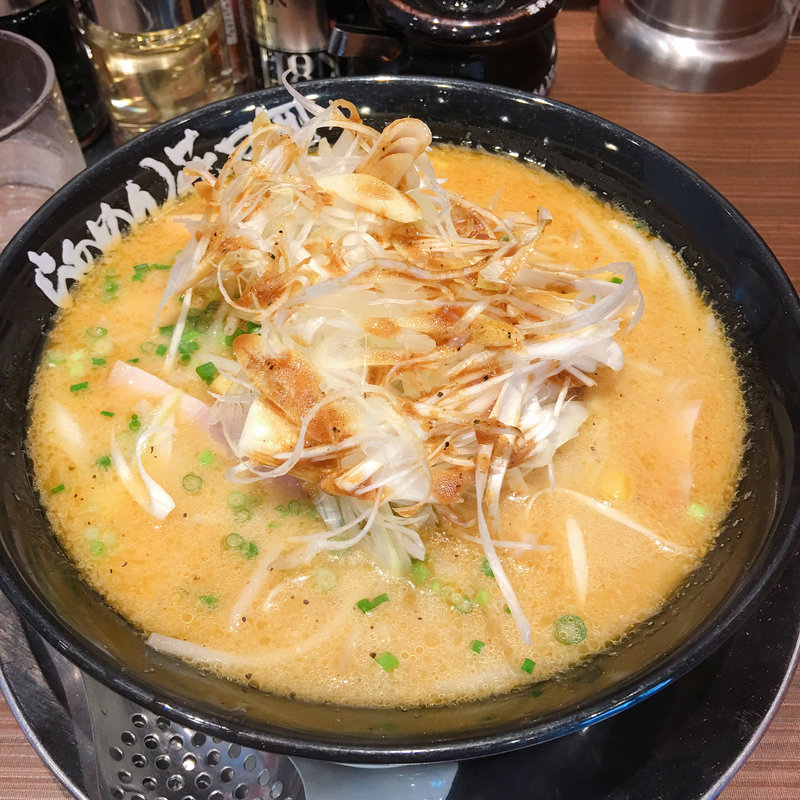 黄金の味噌らあめん(らあめん花月嵐)