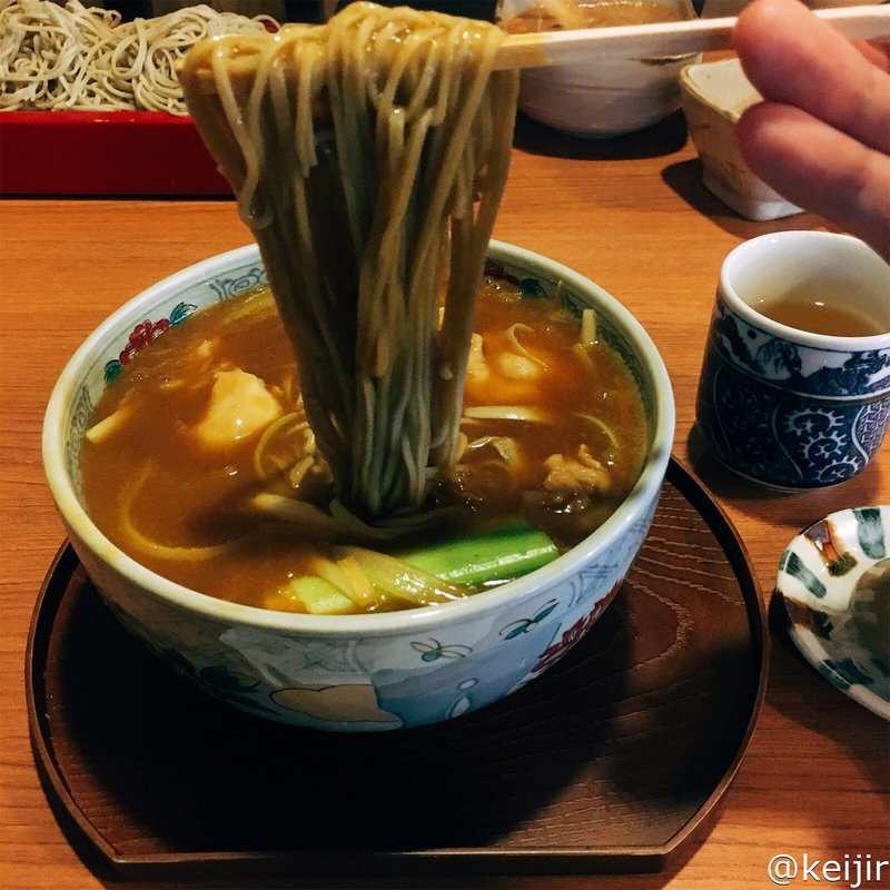 カレー南蛮(布恒更科)