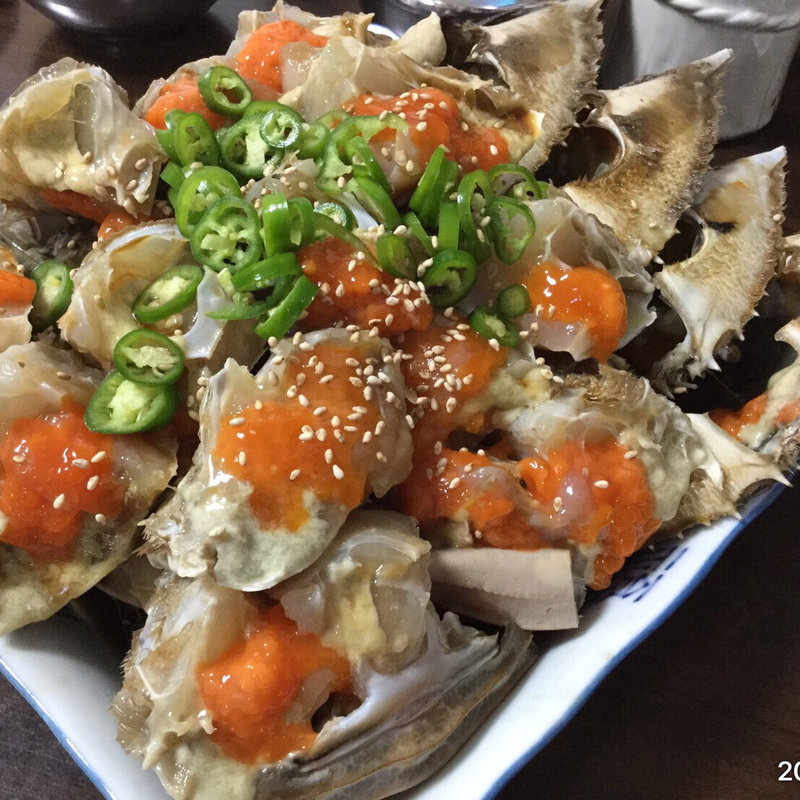 カンジャンケジャン(渡り蟹の醤油漬)(眞味食堂 (チンミシッタン))