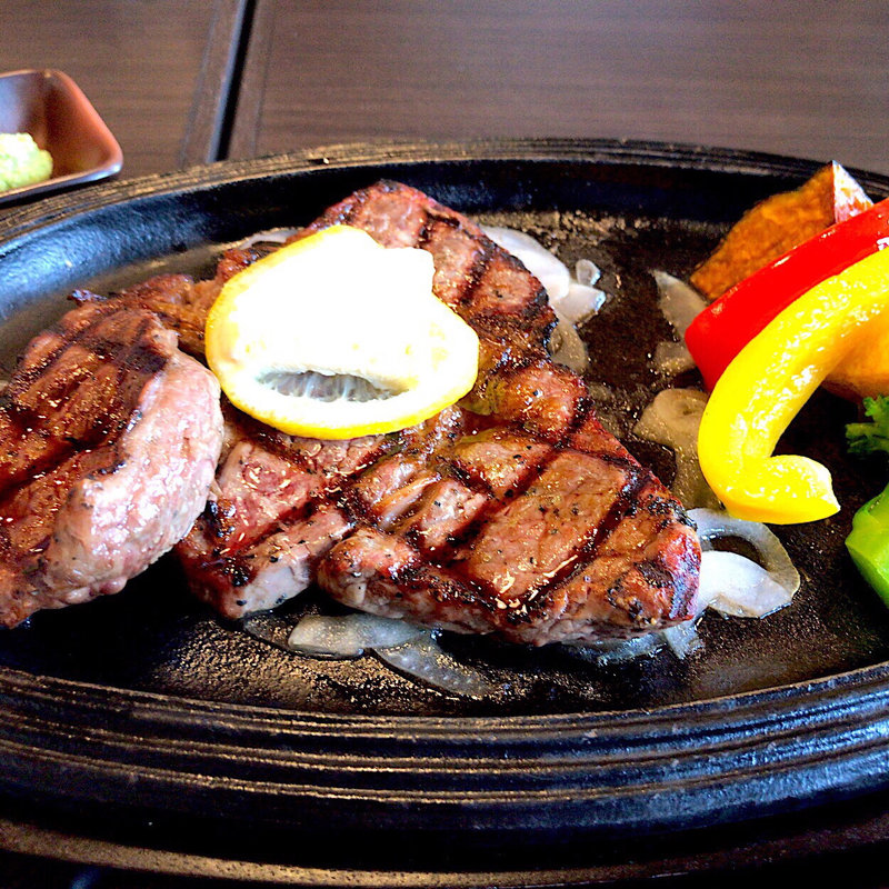 米産プライムロースステーキランチ(ディーズ ハピネス あすと長町店 （Ds Happines）)