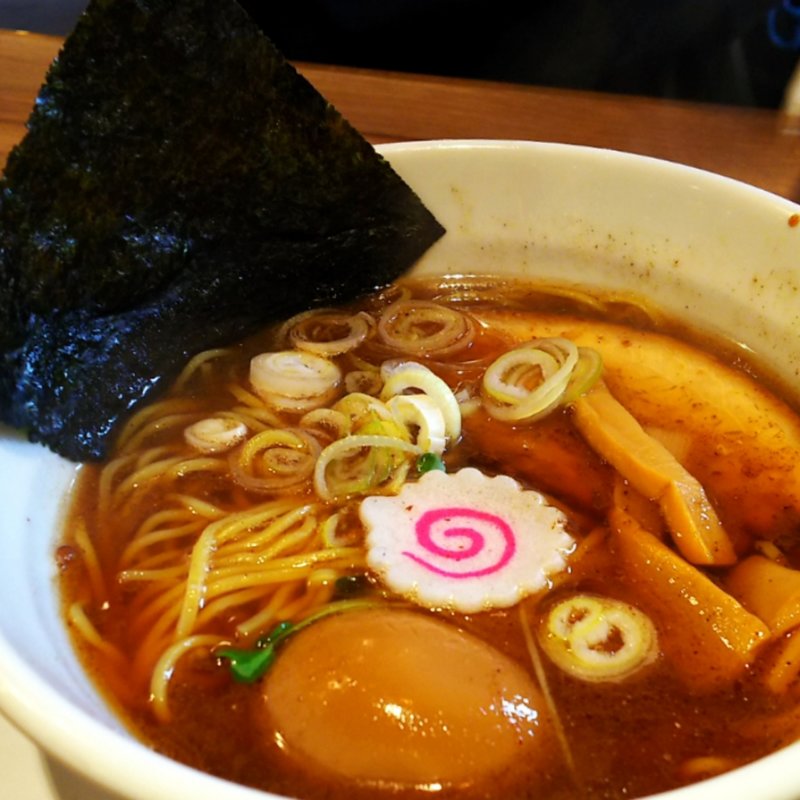 味玉熟成煮干し醤油ラーメン(川崎商店 )
