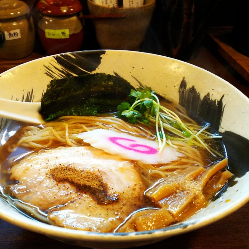 魚だし正油ラーメン(銀鈴)
