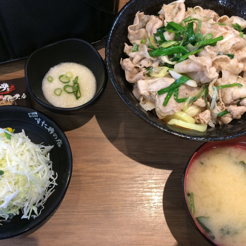 塩すた丼(伝説のすた丼屋 狭山店)