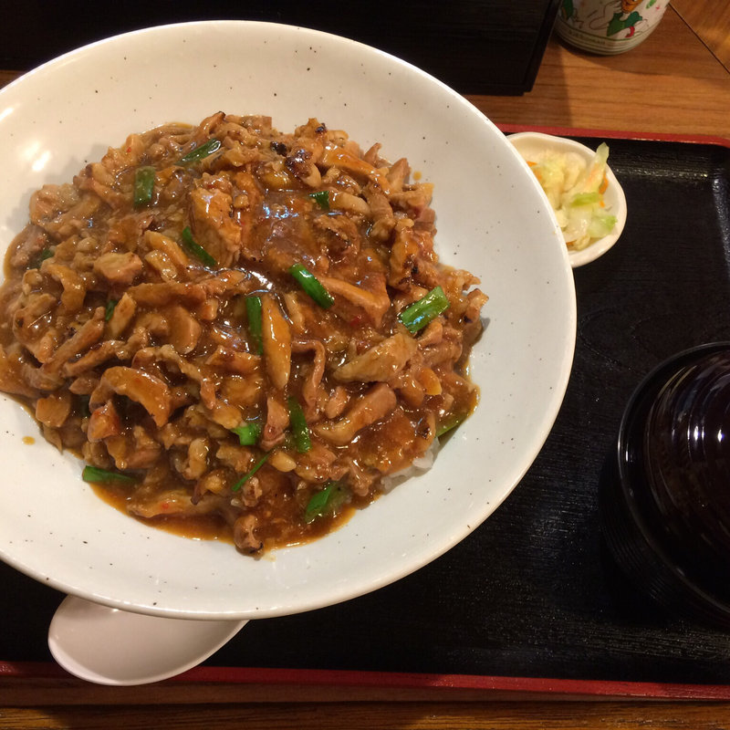 スタミナあんかけ丼(炭火焼き豚丼 松風)
