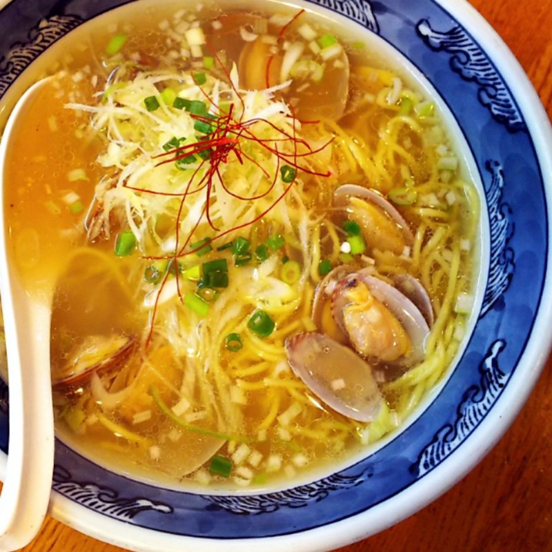 浅利塩らーめん(らーめん しおの風)