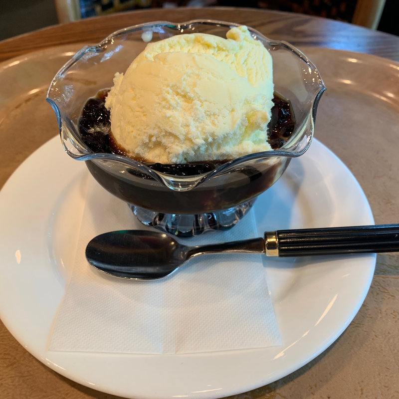 珈琲専門店の濃厚コーヒーゼリー(ラ・テラス )