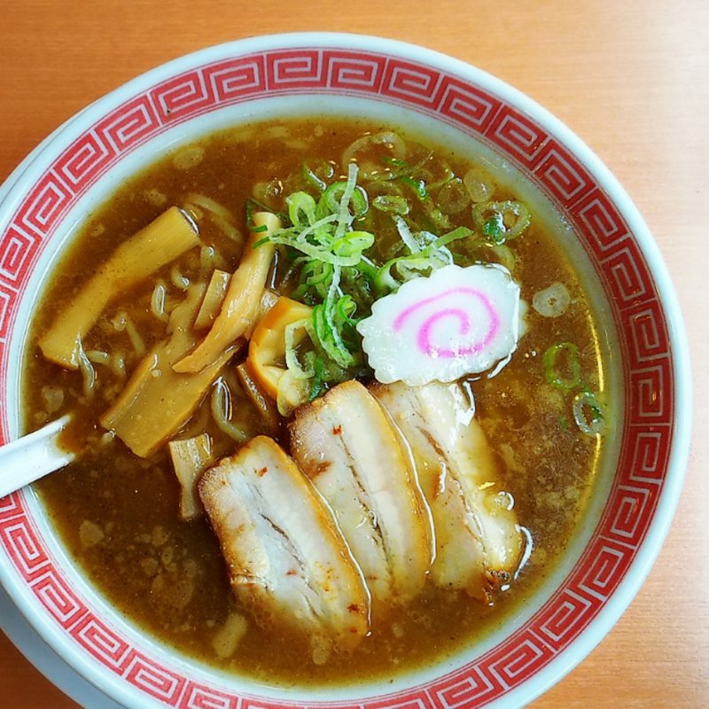 煮干しラーメン(こってり味)(幸楽苑 舎人店)