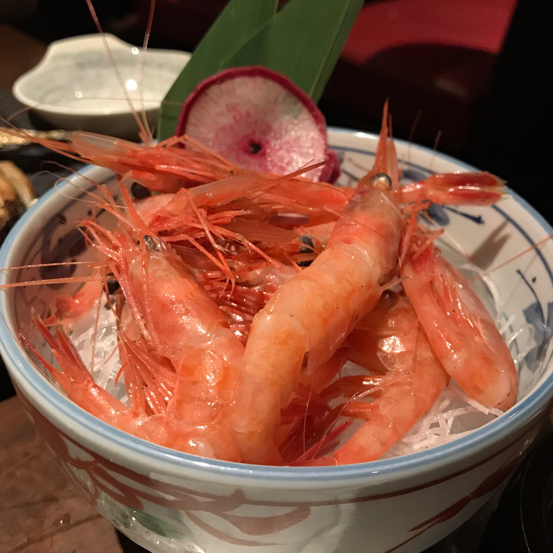 海老刺し(丸海屋 パセオ店)