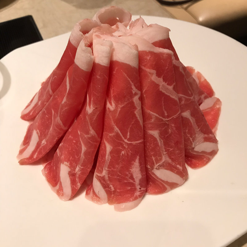 ラム肉(中国火鍋専門店 小肥羊 銀座店)