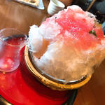 かき氷 （桃）(船橋屋こよみ 広尾店)