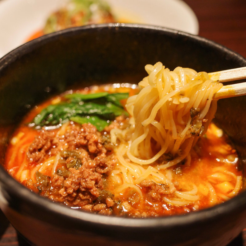 ハーフ汁有り担担麺(想吃担担面 ユニモール店)