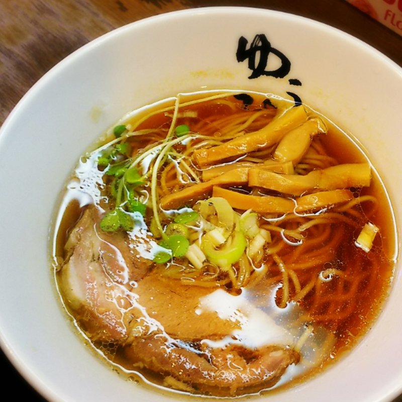 淡麗煮干ラーメン(ラーメン専門店 ゆうひ屋)