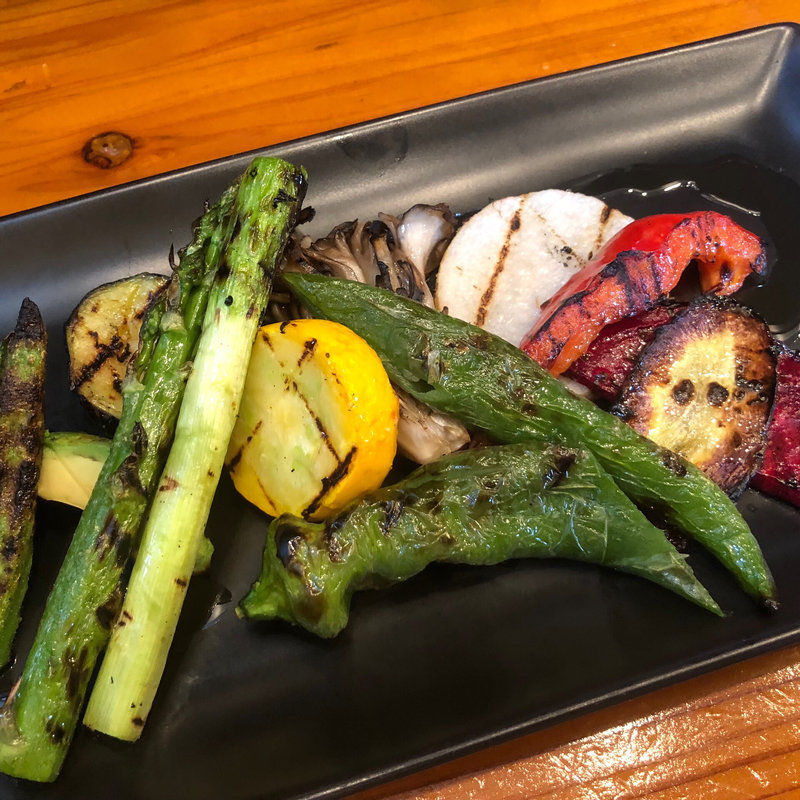 野菜のグリル(ワインダイニング 「街角グラス」 町田)