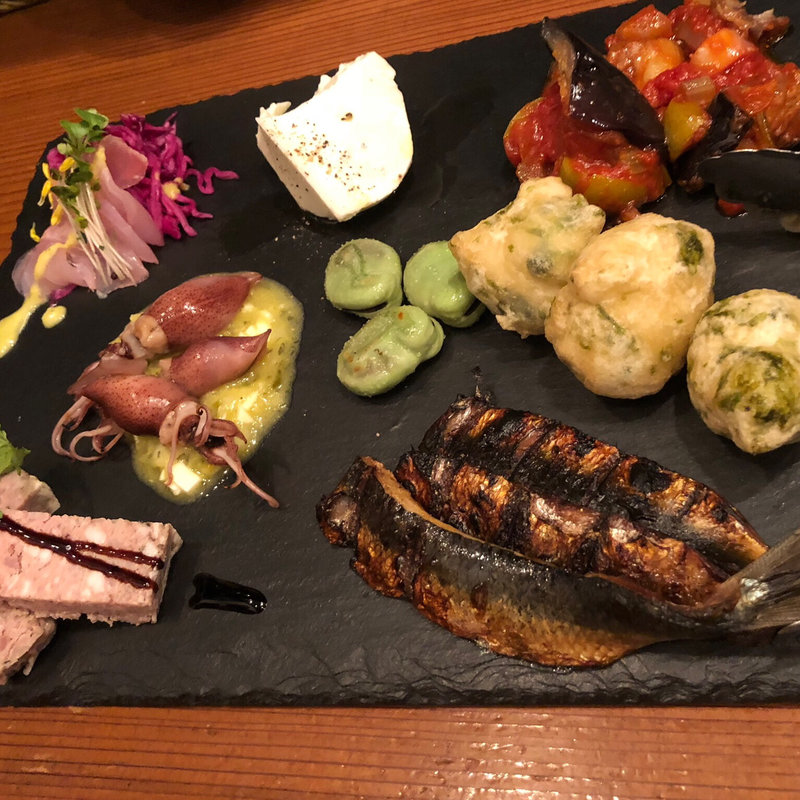 前菜(ワインダイニング 「街角グラス」 町田)