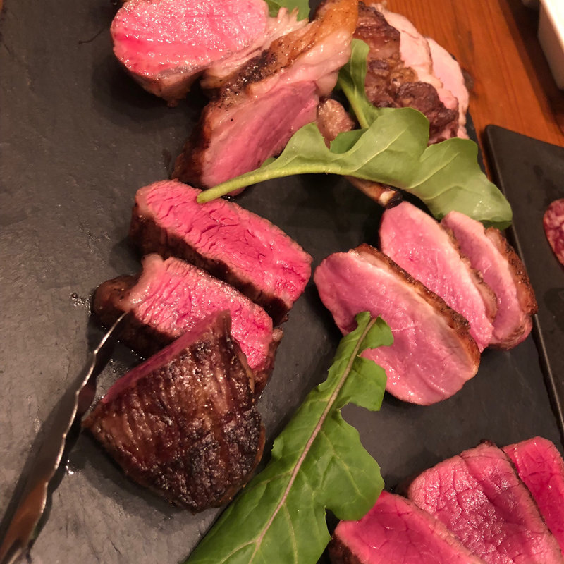 5種の肉盛り(ワインダイニング 「街角グラス」 町田)