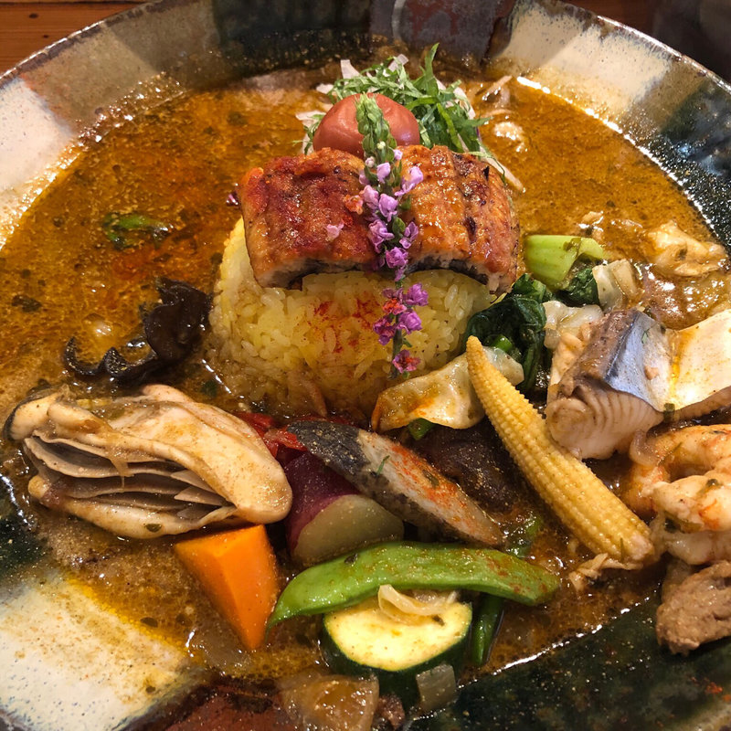 まぶし(スープカレー なっぱ)