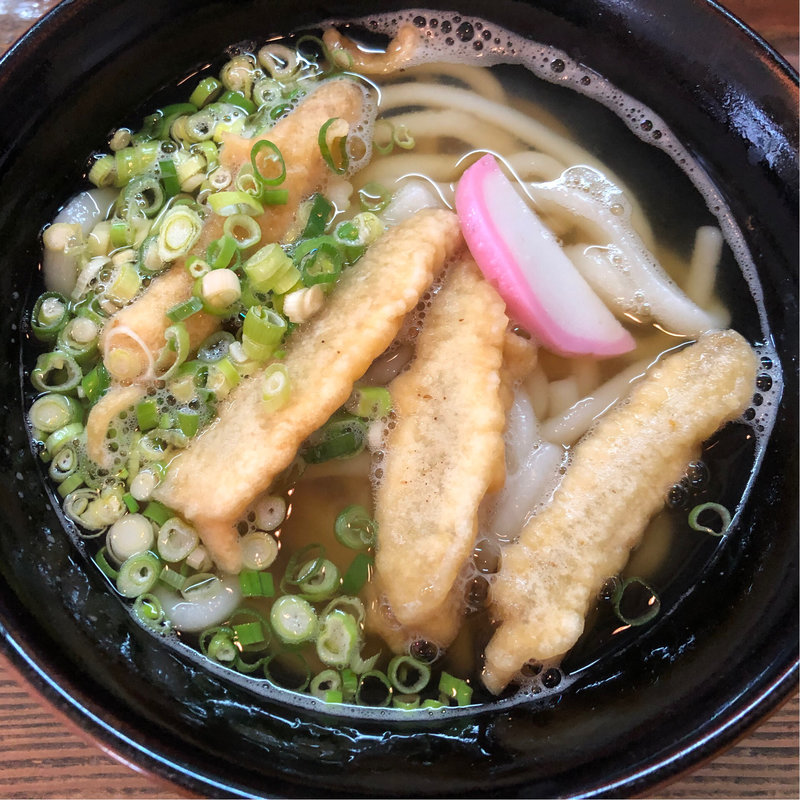 ごぼう天うどん(田舎屋)