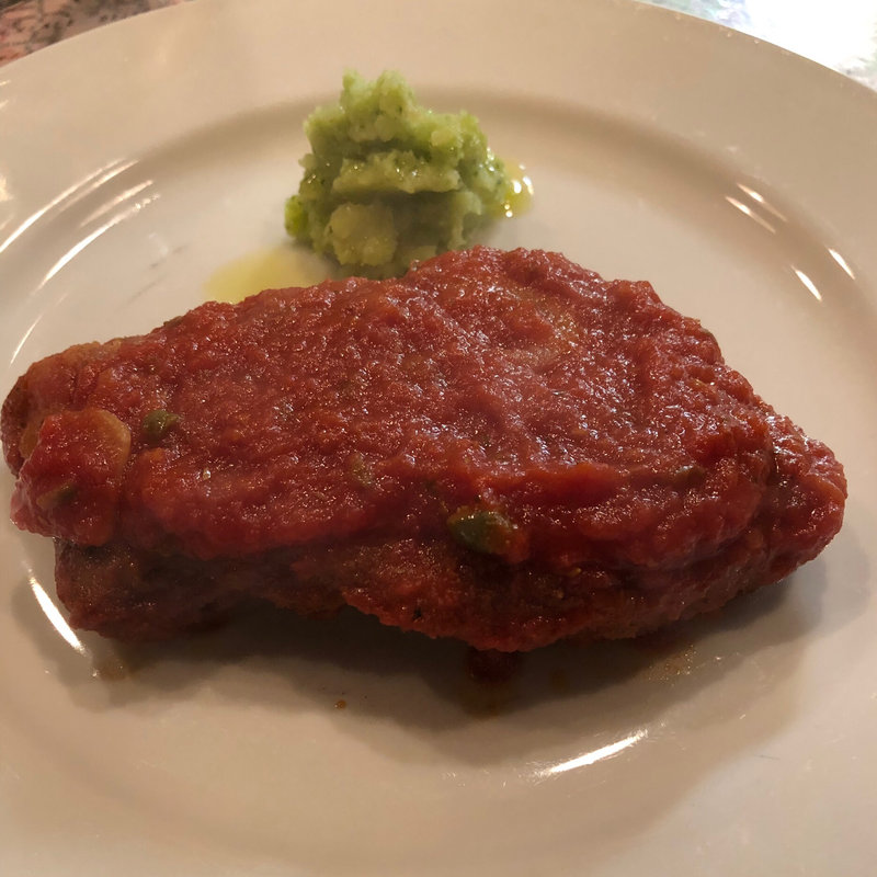 牛のカツレツ(オステリアナカムラ)