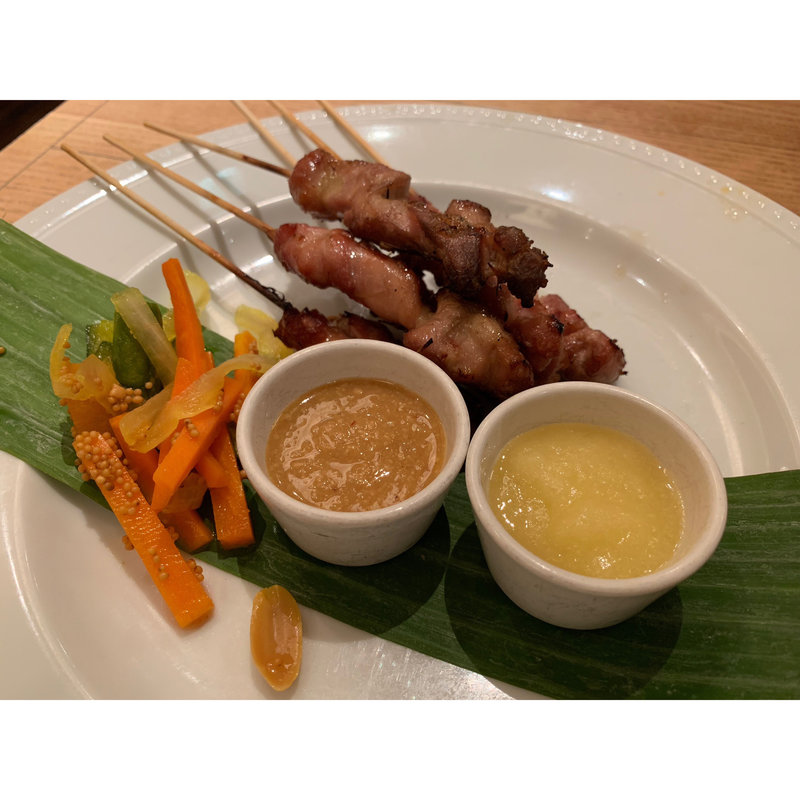 チキンサテー(シンガポール・シーフード・リパブリック 大丸梅田)