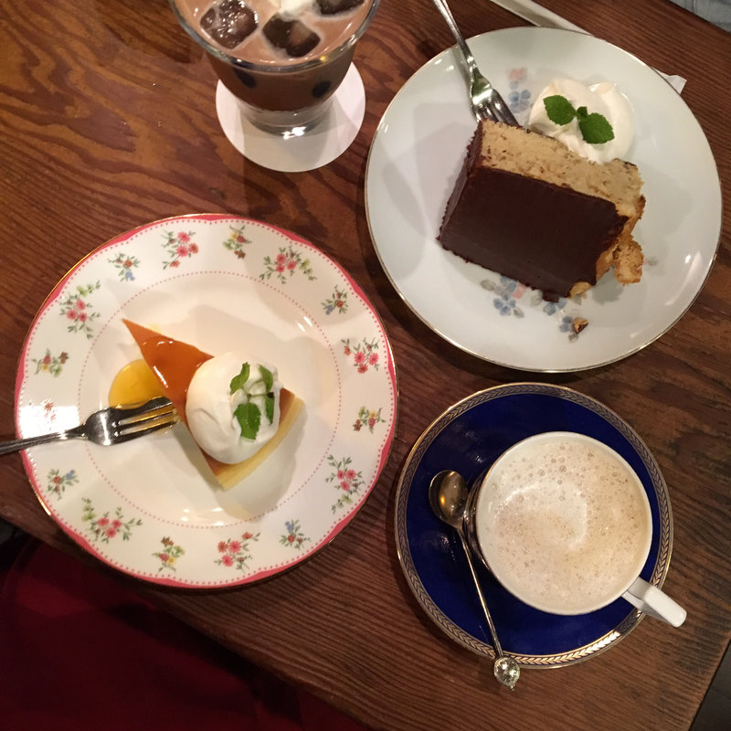 ベイクドチーズケーキ(茶亭 羽當 渋谷店)