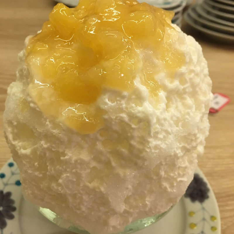 白桃ヨーグルト(氷処さゆり)