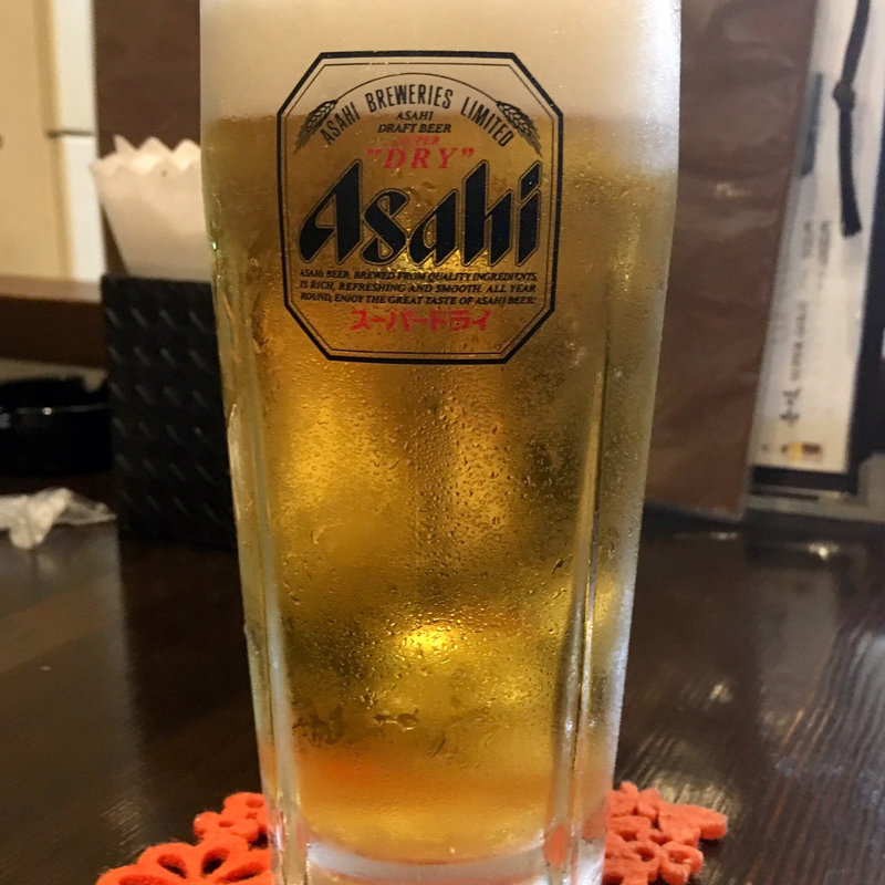 アサヒスーパードライ（中）(旬味旬菜 大和)