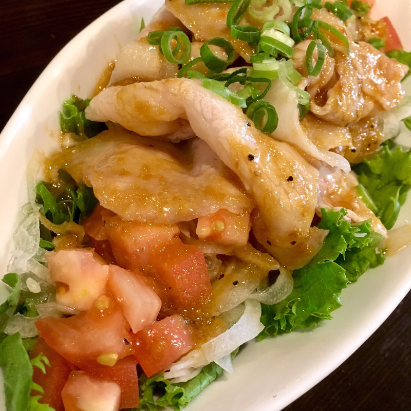 豚しゃぶサラダ ハーフ(旬味旬菜 大和)