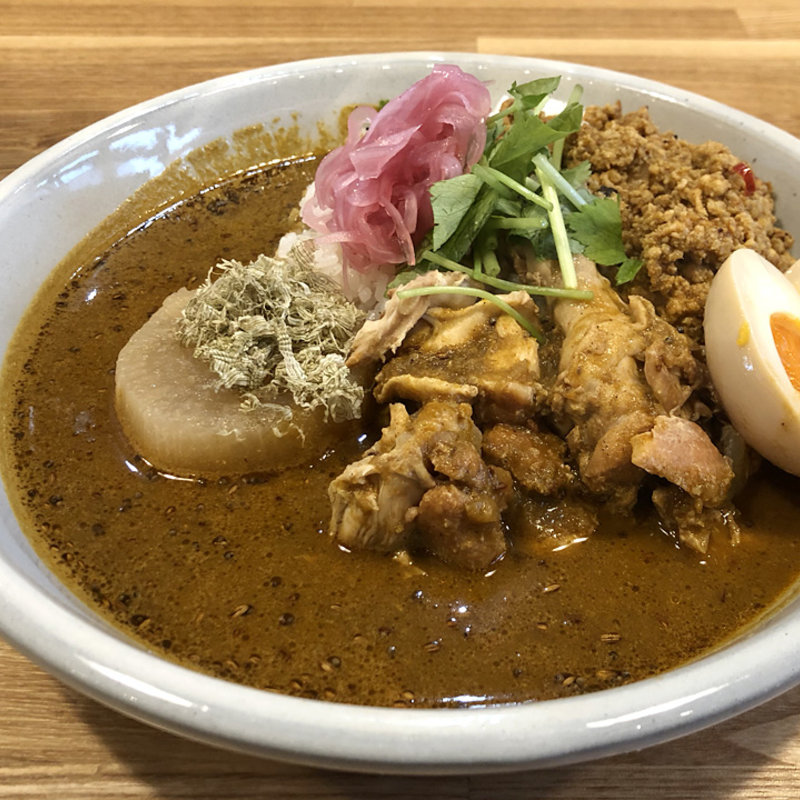 とろりとキーマ（味たまご付き）(和とcurry しらべ)